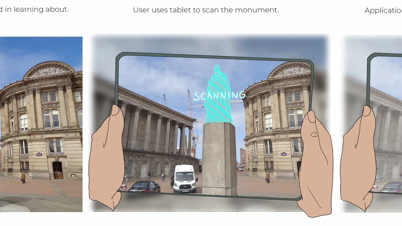 Birmingham 2022 augmented-reality visitor experience demonstration