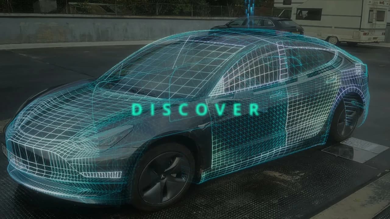 BlackBerry IVY augmented-reality vehicle demonstration